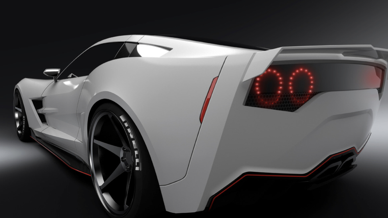 Illustration for article titled Here's A Body Kit For An Older Corvette That Doesn't Look Like Crap